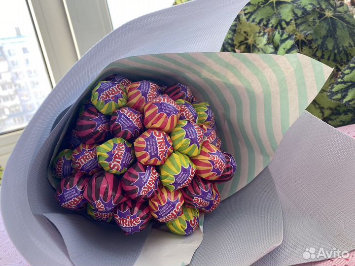 Букет из чупа чупсов