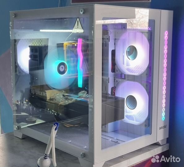 Игровой компьютер 8 ядер/RTX3060-12Gb/16/128+500