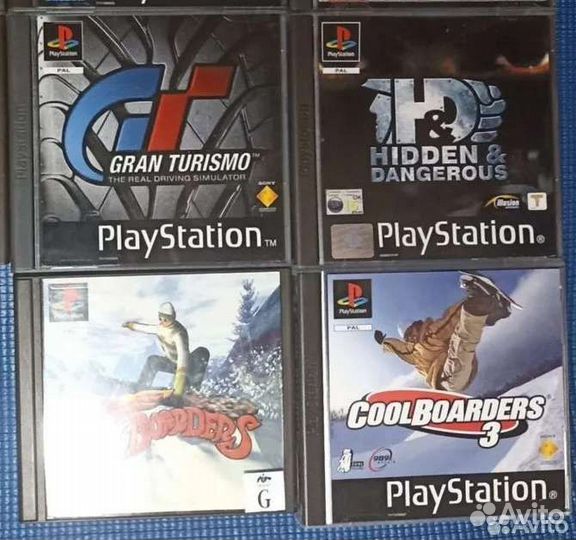 Лицензионные игры PS1