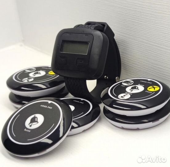 Кнопка вызова мед персонала, врача и часы пейджер