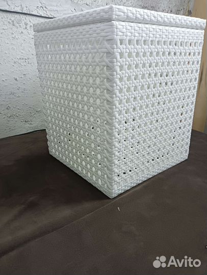 Корзина для белья. Мебель из ротанга