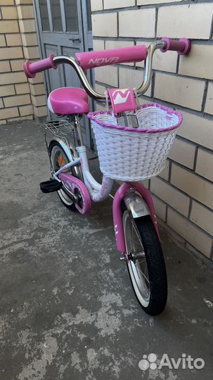 Велосипед детский novatrack 14 butterfly