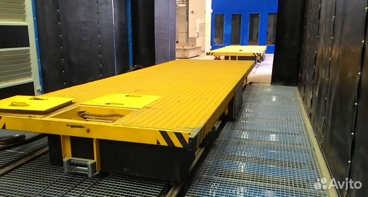 Передаточная тележка рельсовая. Производитель омп