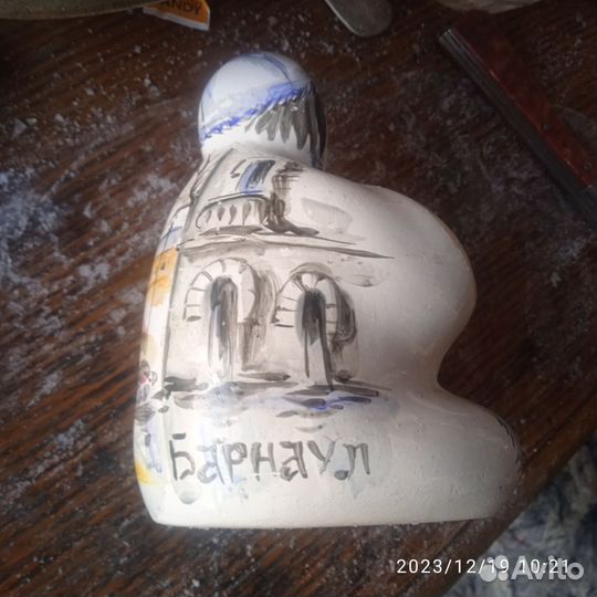 Статуэтка Горький бисквит. фарфор