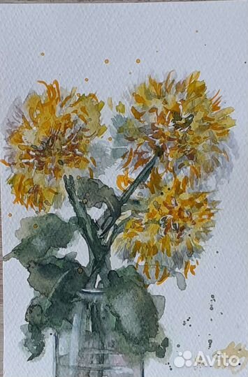 Картины акварелью 