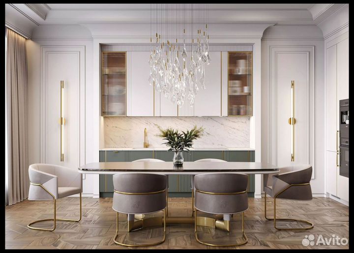 Кухня под потолок на заказ