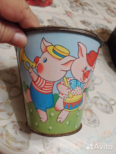 Ведерко и ванночка