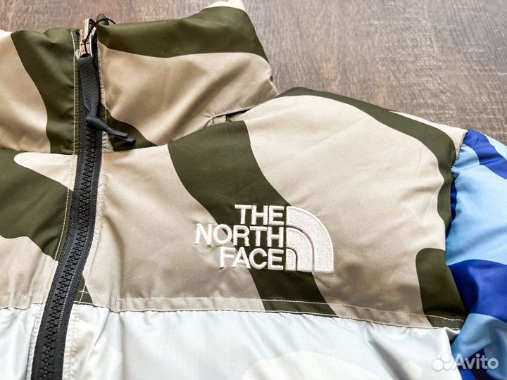 Kaws X The North Face 1996 Nuptse Orange Print