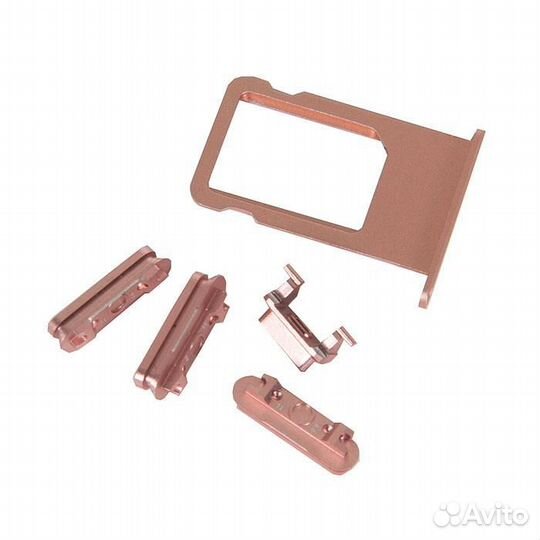 Корпус для Apple iPhone 6S Plus, золотой Rose Phon