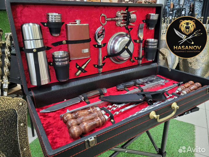 Набор для шашлыка,подарочный набор