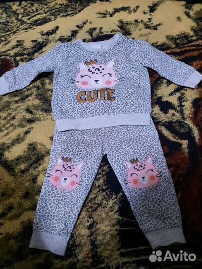 Детские вещи пакетом для девочек 80 86