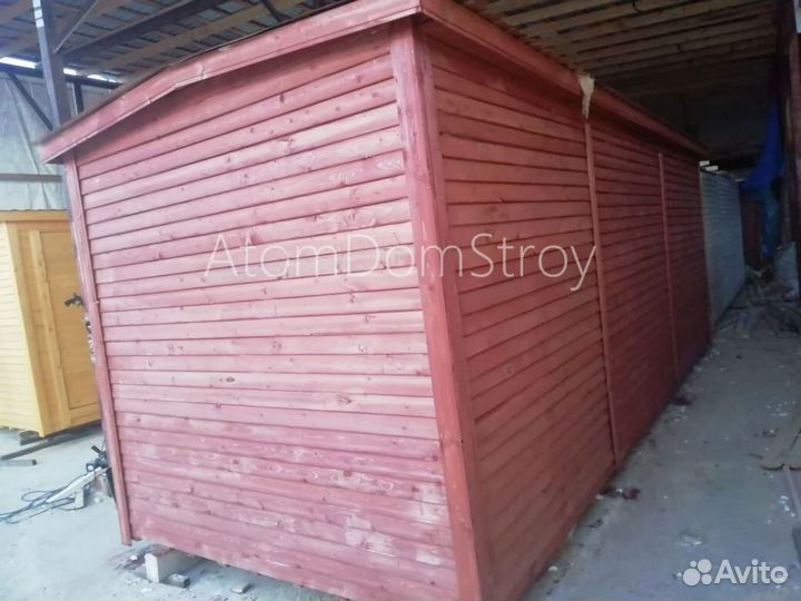 Вагончик с надежной крышей