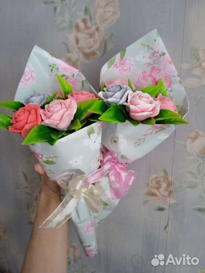 Букеты из мыла