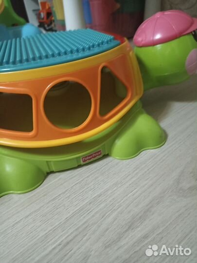 Черепаха-сортер музыкальная Fisher Price