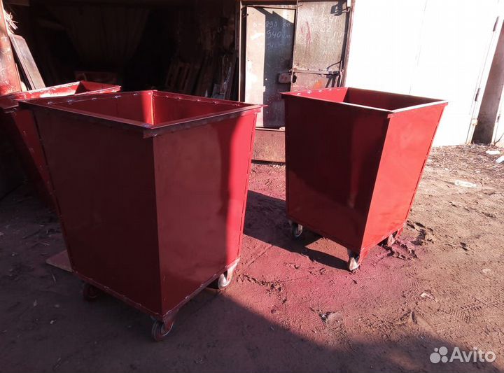 Мусорный бак, портал, мусорный контейнер