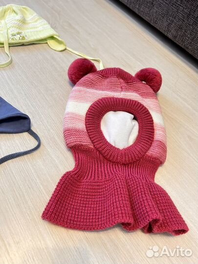 Шапки,чепчики, кепка, панама,рукавицы на девочку