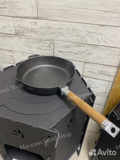 Сковорода чугунная