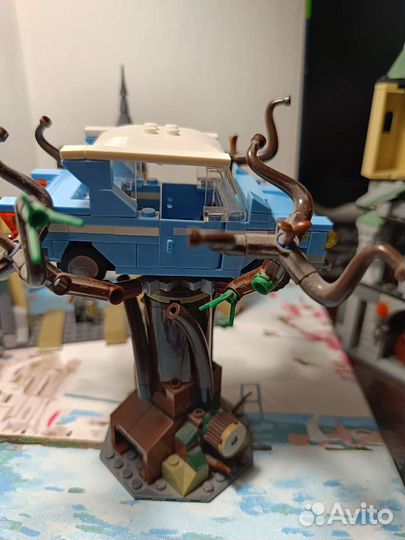 Замок хогвартс lego с деревом