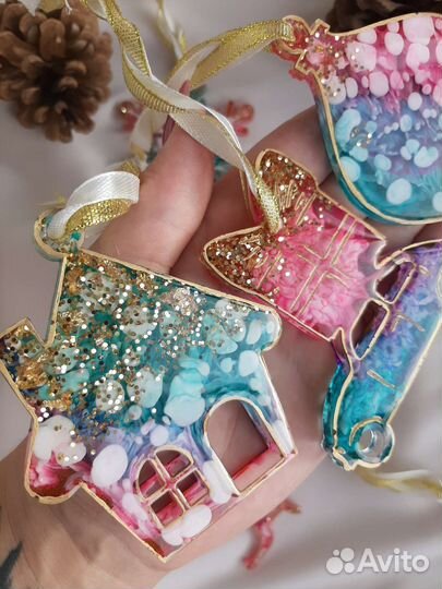 Новогодние игрушки ручной работы