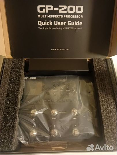 Valeton gp 200.Гитарный процессор.Новый