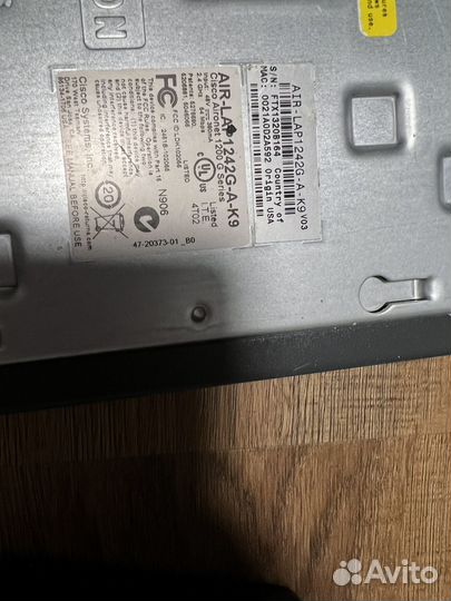 Точкa доcтупа Сiscо аir-ар1242AG-А-K9