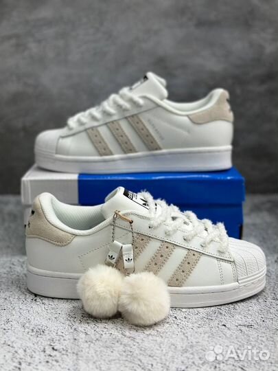 Adidas Superstar White Cream