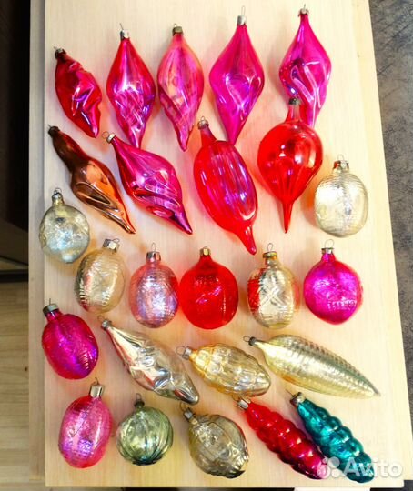 Елочные игрушки СССР - Льдинки