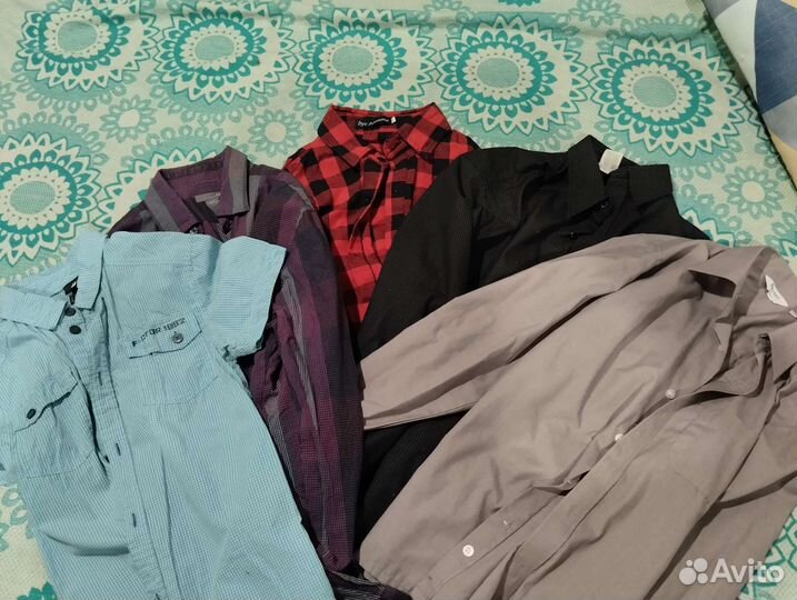Рубашки рост 150 на мальчика