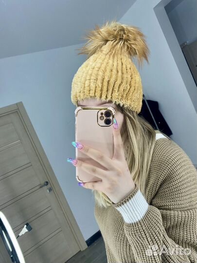 Шапка из песца