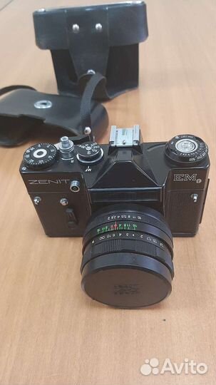 Zenit EM и полароид 636