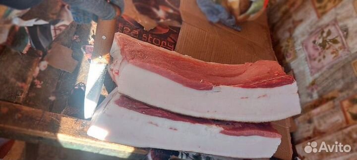 Сало на соломе