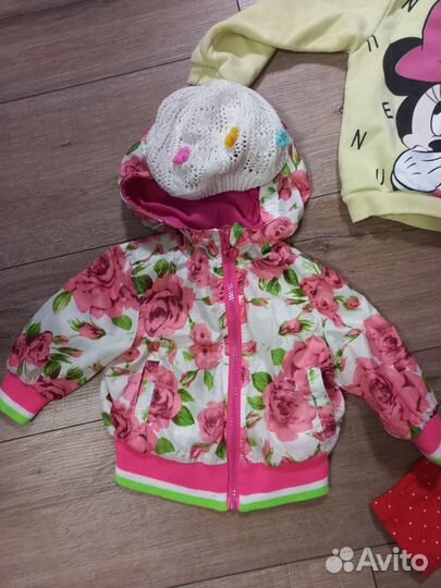 Пакет вещей на девочку весна от 3 до 6 мес