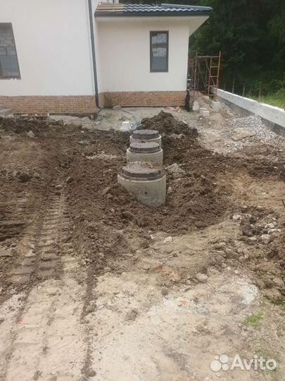 Сливная яма под ключ