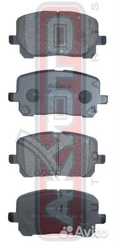 Колодки тормозные AKD1066 akyoto