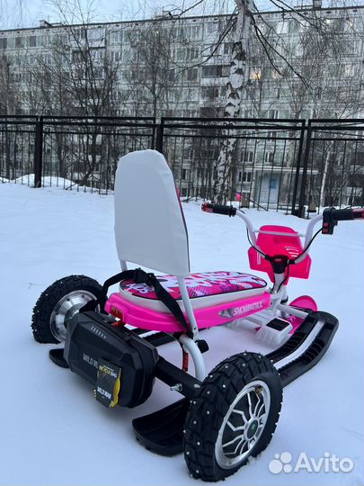 Электрический снегокат для детей Snow Razor