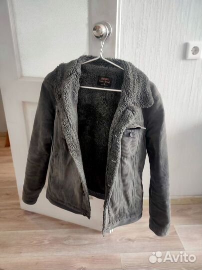 Джинсовая куртка с мехом (шерпа) Franco Benussi 'M