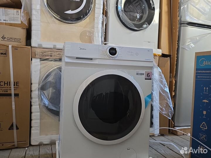 Стиральная машина 6 кг Новый-Рассрочка