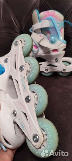 Коньки роликовые детские размер 28-31