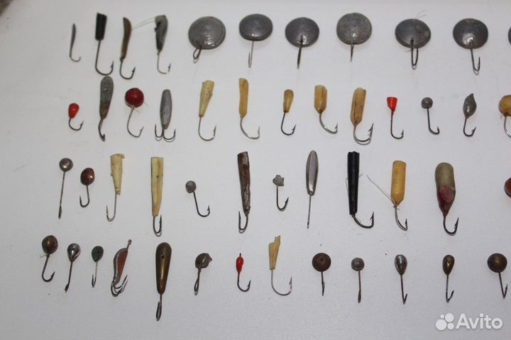 Крючки рыболовные 103 штуки + грузы 3 штуки