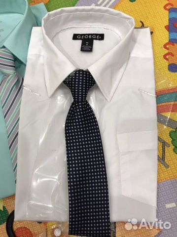 Рубашки школьные 7-8 лет