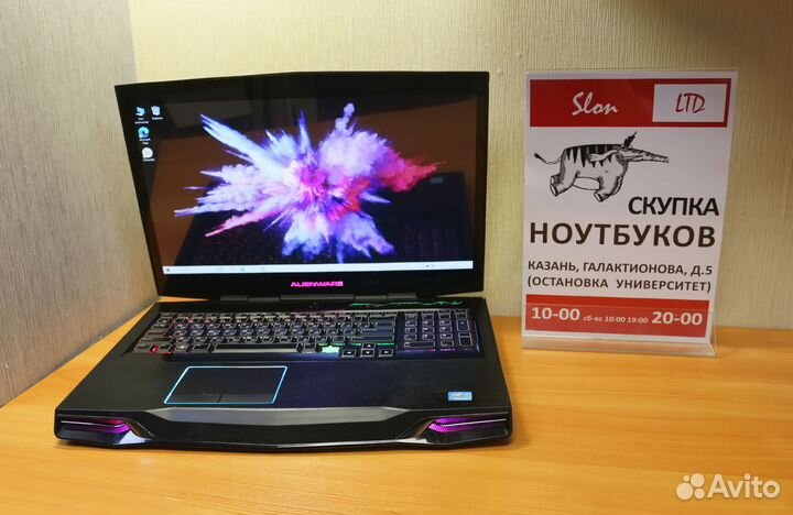Dell Alienware M17X i7-3/8/SSD/GTX660M-2/17,3