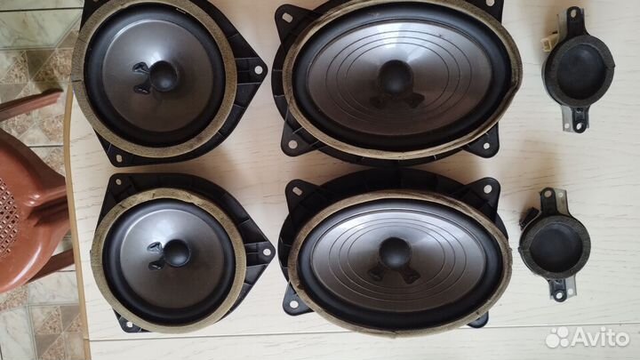 Динамики Toyota land cruiser