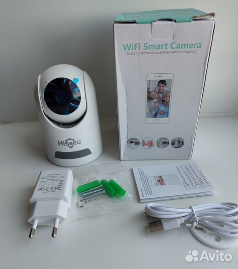 Купольная PTZ WiFi камера Hiseeu 2 Мп