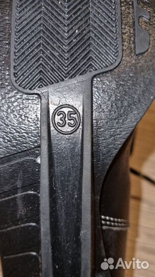 Лыжные ботинки б/у, 35 размер