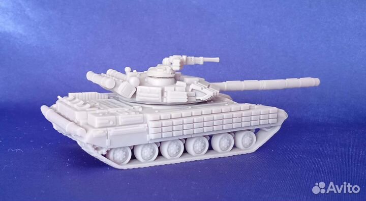 Модель танка Т-64 бв; 1/100 (15 мм)