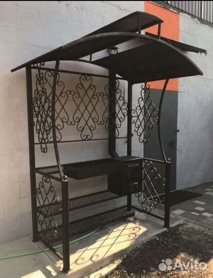 Мангальные зоны под крышей