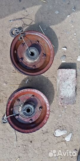 Колеса для садовой тележки