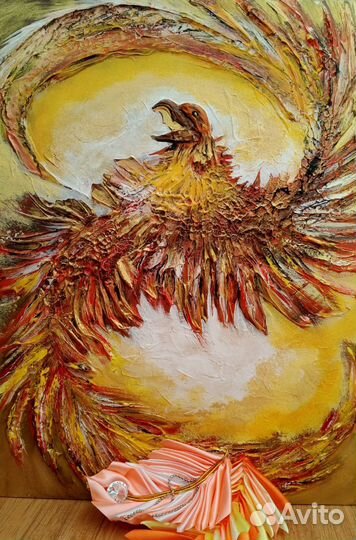 Картина маслом живопись акрилом