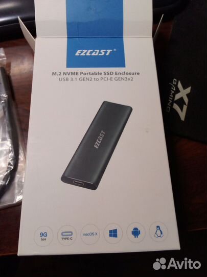 Корпус SSD m2, nvme, подключение USB