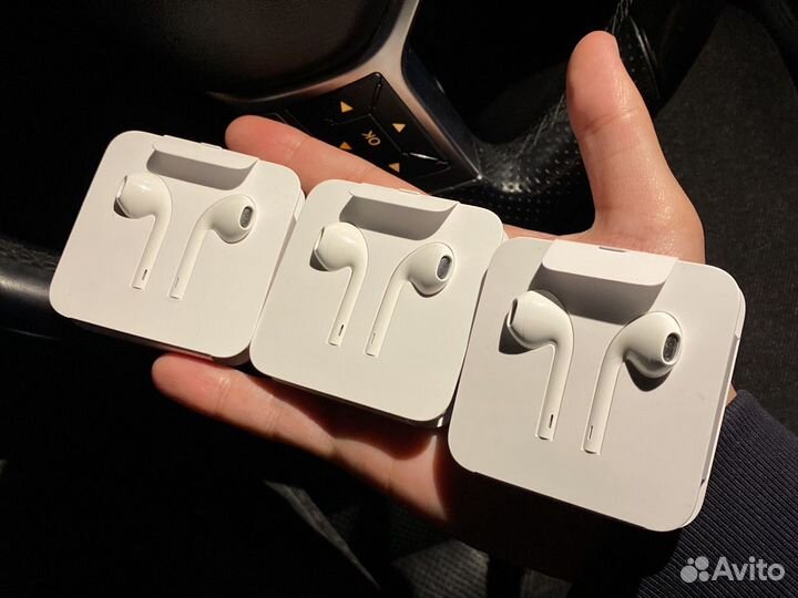 Оригинальные наушники earpods Lightning